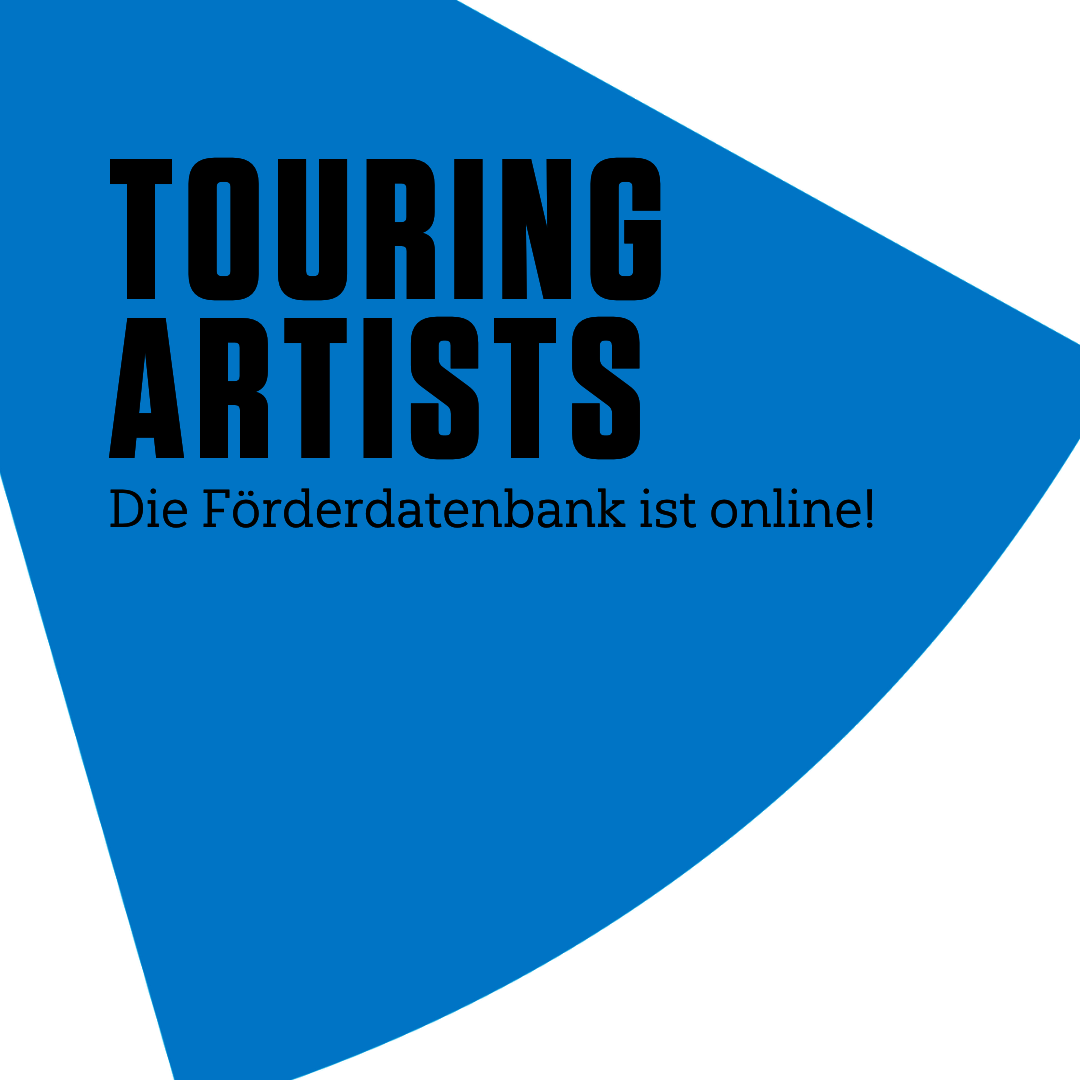 touring artists: die Förderdatenbank ist online!